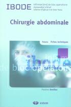 Couverture du livre « Chirurgie abdominale ibode » de Mallay/Dovillez aux éditions Estem