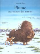 Couverture du livre « Plume au secours des rennes » de Hans De Beer aux éditions Mijade
