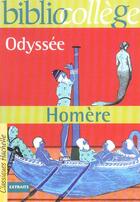 Couverture du livre « Odyssée » de Homere aux éditions Hachette Education