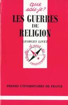 Couverture du livre « Guerres de religions (les) » de Livet G aux éditions Que Sais-je ?
