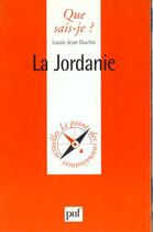 Couverture du livre « La Jordanie » de Louis-Jean Duclos aux éditions Que Sais-je ?