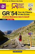 Couverture du livre « Gr54 tour des ecrins » de  aux éditions Libris Richard