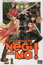 Couverture du livre « Negima Tome 21 » de Akamatsu-K aux éditions Pika