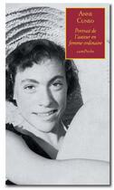 Couverture du livre « Portrait de l'auteur en femme ordinaire » de Anne Cuneo aux éditions Bernard Campiche