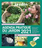 Couverture du livre « Agenda jardin (édition 2021) » de Sandra Lefrancois aux éditions Marie-claire