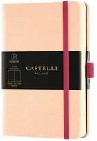 Couverture du livre « Carnet aquarela poche uni rose pale » de Castelli aux éditions Castelli Milano