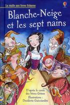 Couverture du livre « Blanche-Neige et les sept nains » de Lesley Sims et Desideria Guicciardini aux éditions Usborne