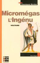 Couverture du livre « Micromegas l'ingenu offre ulb » de Voltaire aux éditions Bordas