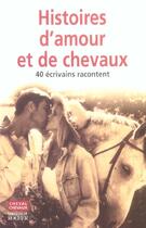 Couverture du livre « Histoires d'amour et de chevaux » de  aux éditions Rocher