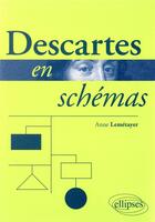 Couverture du livre « Descartes en schémas » de Anne Lemetayer aux éditions Ellipses