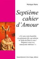 Couverture du livre « Septième cahier d'amour » de Monique-Marie aux éditions R.a. Image