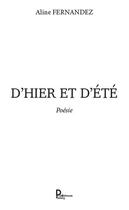 Couverture du livre « Dhier et dete - poesie » de Aline Fernandez aux éditions Publishroom Factory