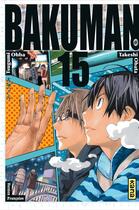 Couverture du livre « Bakuman Tome 15 » de Takeshi Obata et Tsugumi Ohba aux éditions Kana