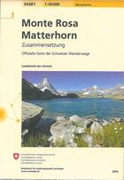 Couverture du livre « Monte rosa matterhorn » de  aux éditions Ofts