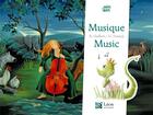 Couverture du livre « Musique/music » de Nancy Guilbert et Guillaume Trannoy aux éditions Leon Art Stories