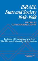 Couverture du livre « Studies in Contemporary Jewry: Volume V: Israel: State and Society, 19 » de Peter Y Medding aux éditions Oxford University Press Usa