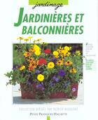 Couverture du livre « Jardinieres Et Balconnieres » de W Eberts aux éditions Hachette Pratique