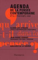 Couverture du livre « Agenda de la pensée contemporaine Tome 10 » de Francois Jullien aux éditions Flammarion