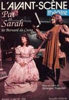 Couverture du livre « Patetsarah » de Bernard Da Costa aux éditions Avant-scene Theatre