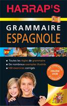 Couverture du livre « Harraps grammaire espagnole » de  aux éditions Harrap's