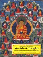 Couverture du livre « Mandalas & thangkas ; peintures sacrées du Tibet » de Chakraverty/Chandra aux éditions Guy Trédaniel