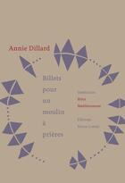 Couverture du livre « Billets pour un moulin à prière » de Annie Dillard aux éditions Heros Limite