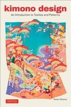Couverture du livre « Kimono design » de Collecif aux éditions Tuttle