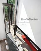 Couverture du livre « Dean/wolf architects constructive continum » de Dean Kathryn aux éditions Princeton Architectural