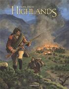 Couverture du livre « Highlands Tome 2 : le survivant des eaux noires » de Philippe Aymond aux éditions Dargaud