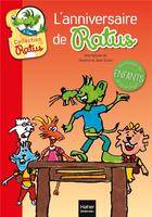 Couverture du livre « L'anniversaire de Ratus » de Jeanine Guion et Jean Guion et Olivier Vogel aux éditions Hatier