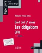 Couverture du livre « Droit civil 2e année, les obligations (10e édition) » de Stephanie Porchy-Simon aux éditions Dalloz