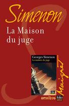 Couverture du livre « La maison du juge » de Georges Simenon aux éditions Omnibus