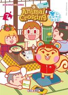 Couverture du livre « Animal crossing - new horizons : le journal de l'île Tome 7 » de Runba Kokonasu aux éditions Soleil