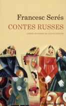 Couverture du livre « Contes russes » de Francesc Seres aux éditions Jacqueline Chambon