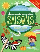 Couverture du livre « Mon annee en quatre saisons » de Chabot Claire aux éditions Grenouille