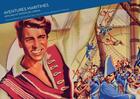 Couverture du livre « Aventures maritimes ; affiches et photos de cinéma » de Dominique Auzel aux éditions Arnaud Bizalion