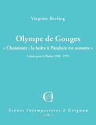 Couverture du livre « Olympe de Gouges » de Virginie Berling aux éditions Triartis