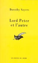 Couverture du livre « Lord peter et l'autre » de Sayers-D aux éditions Editions Du Masque