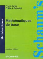 Couverture du livre « Mathematiques de base » de Frank Ayres aux éditions Mc Graw Hill Allemagne