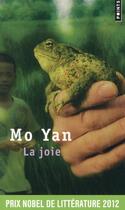 Couverture du livre « La joie » de Mo Yan aux éditions Points