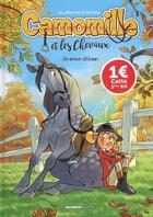 Couverture du livre « Camomille et les chevaux T.1 ; un amour d'Océan » de Lili Mesange et Stefano Turconi aux éditions Bamboo