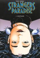 Couverture du livre « Strangers in paradise t.7 : sanctuaire » de Terry Moore aux éditions Bulle Dog