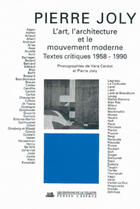 Couverture du livre « L'art, l'architecture et le mouvement » de Joly/Cardot aux éditions La Villette