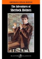 Couverture du livre « The adventures of Sherlock Holmes » de Arthur Conan Doyle aux éditions Maxtor