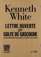 Couverture du livre « Lettre ouverte du golfe de gascogne » de Kenneth White aux éditions Zortziko
