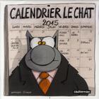 Couverture du livre « Le chat ; calendrier (édition 2015) » de Philippe Geluck aux éditions Casterman