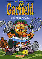 Couverture du livre « Garfield t.24 : Garfield se prend au jeu » de Jim Davis aux éditions Dargaud