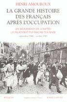 Couverture du livre « La grande histoire des francais apres l'occupation - tome 5 - vol05 » de Henri Amouroux aux éditions Bouquins