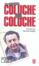 Couverture du livre « Coluche par coluche » de Coluche aux éditions Le Livre De Poche