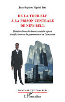 Couverture du livre « De la tour Elf à la prison centrale de New-Bell ; histoire d'une déchéance sociale injuste et réflexions sur la gouvernance du Cameroun » de Jean-Baptiste Nguini Effa aux éditions L'harmattan